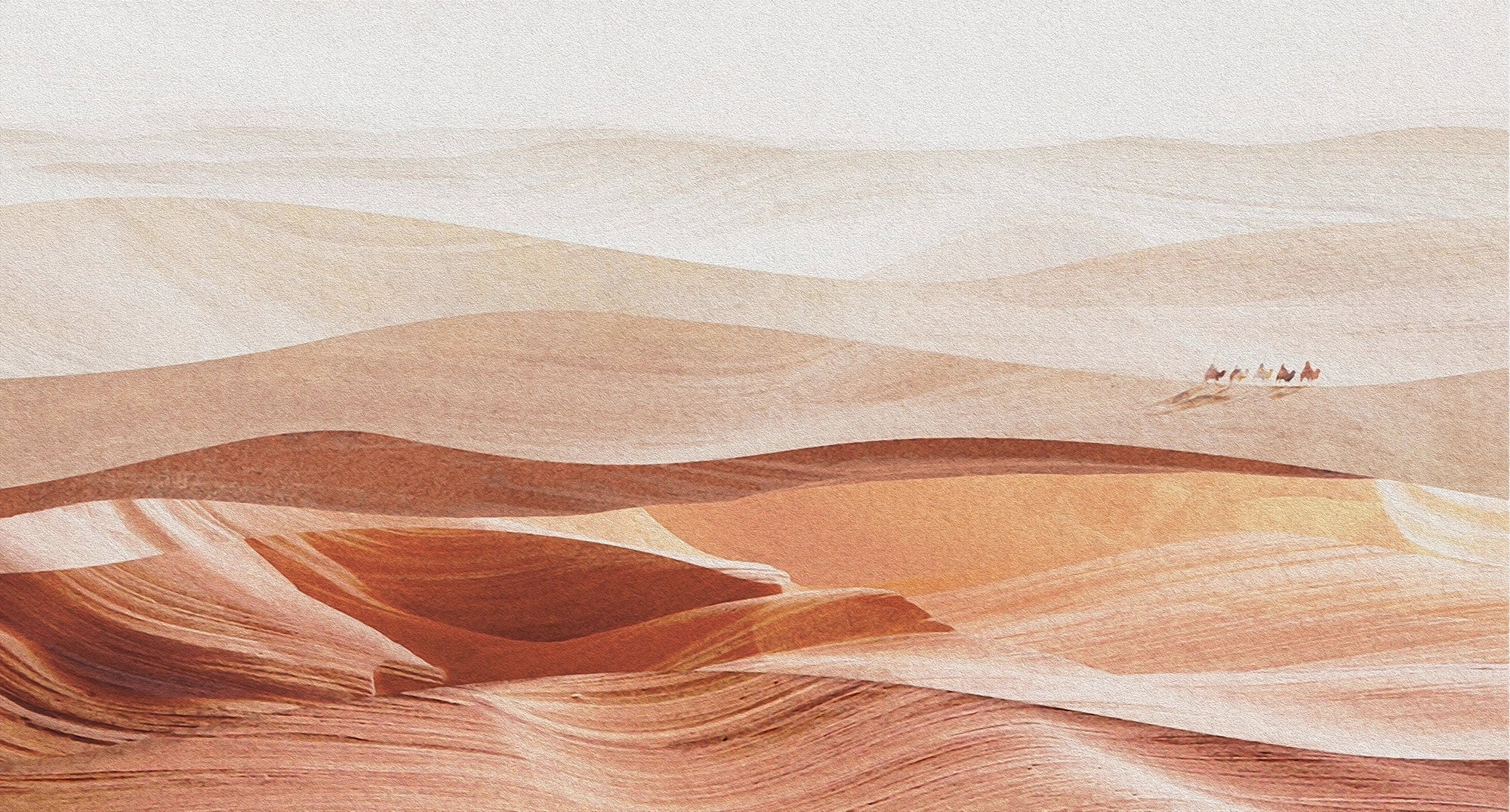 Desert Dune Panoramic Wallpaper