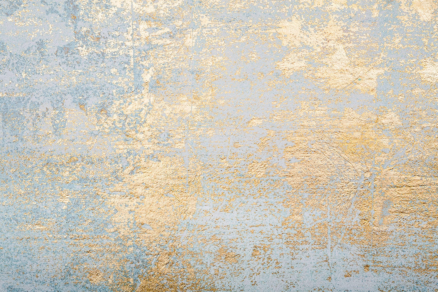 Panoramic Gold Leaf Effect Wallpaper