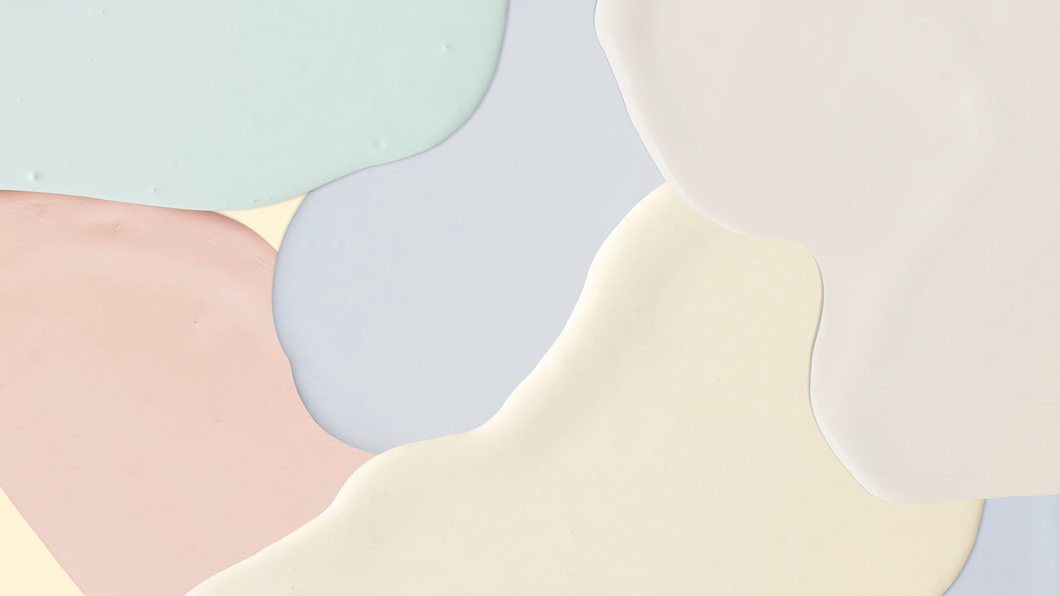 Pastel paint shape wallpaper