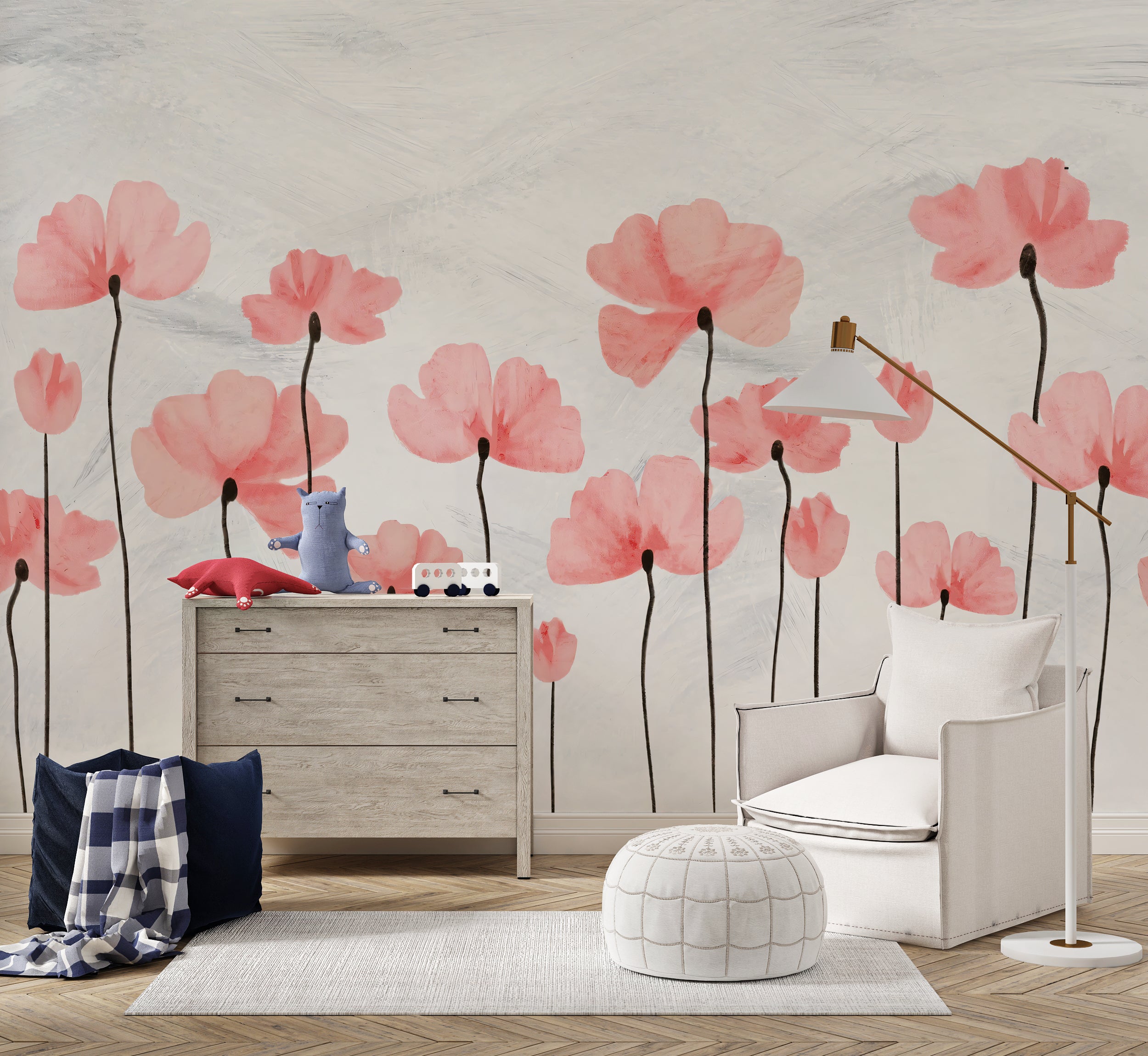 Pink poppy wallpaper