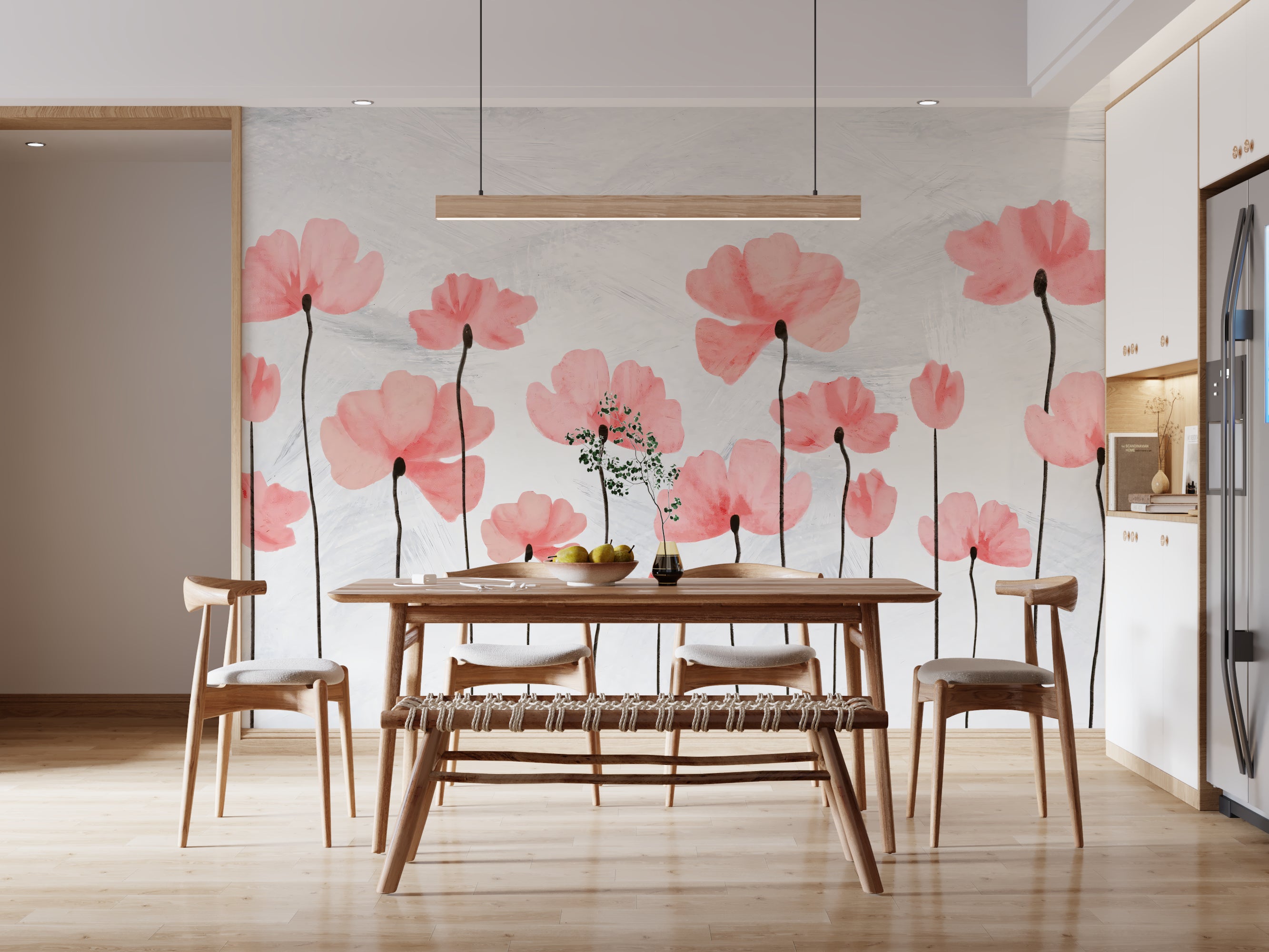 Pink poppy wallpaper