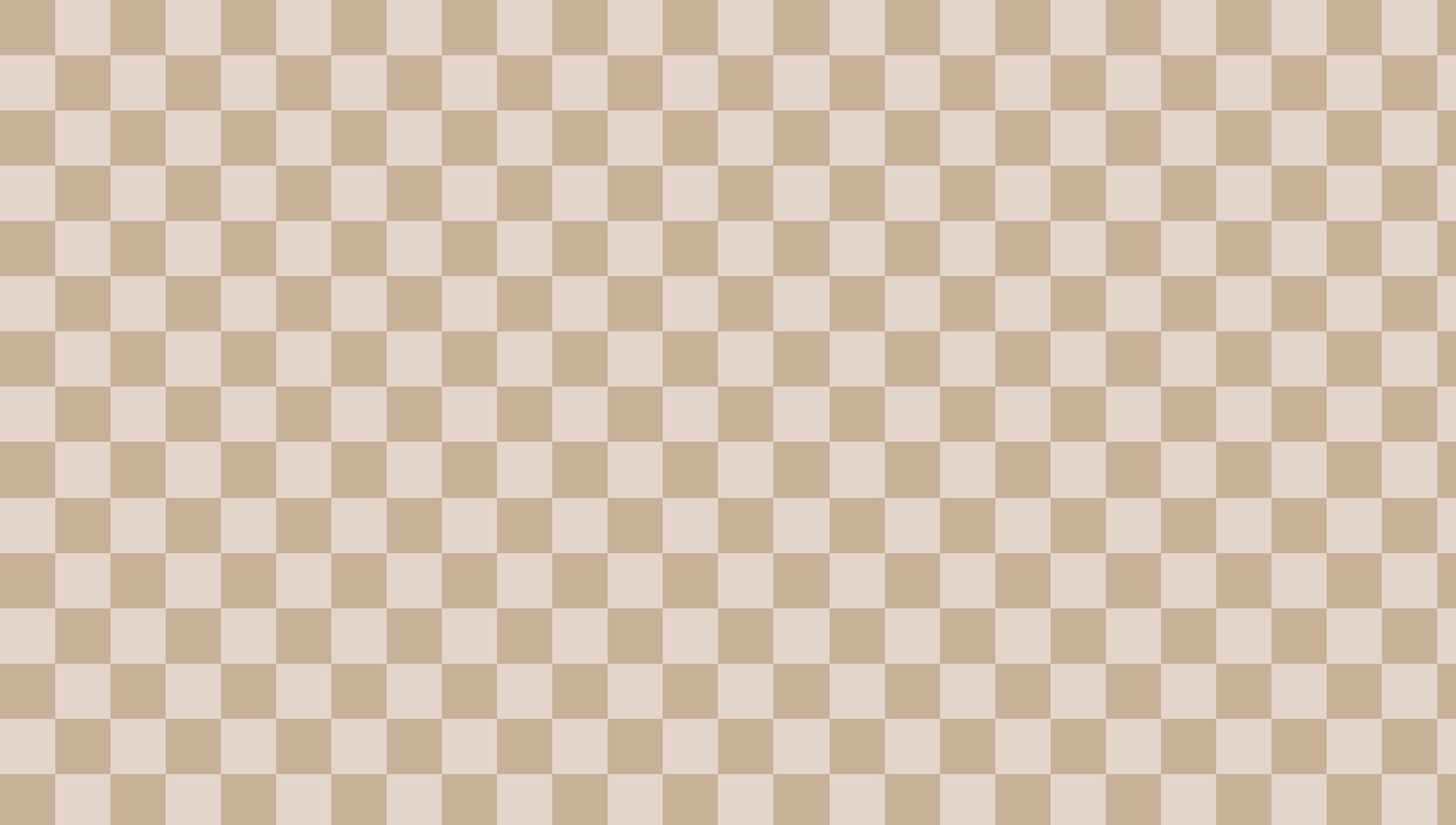 Papier peint Damier Beige