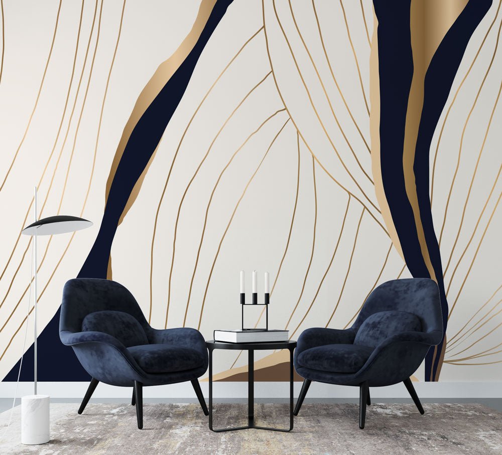 Papier peint design et modern abstrait - Kam & Leon