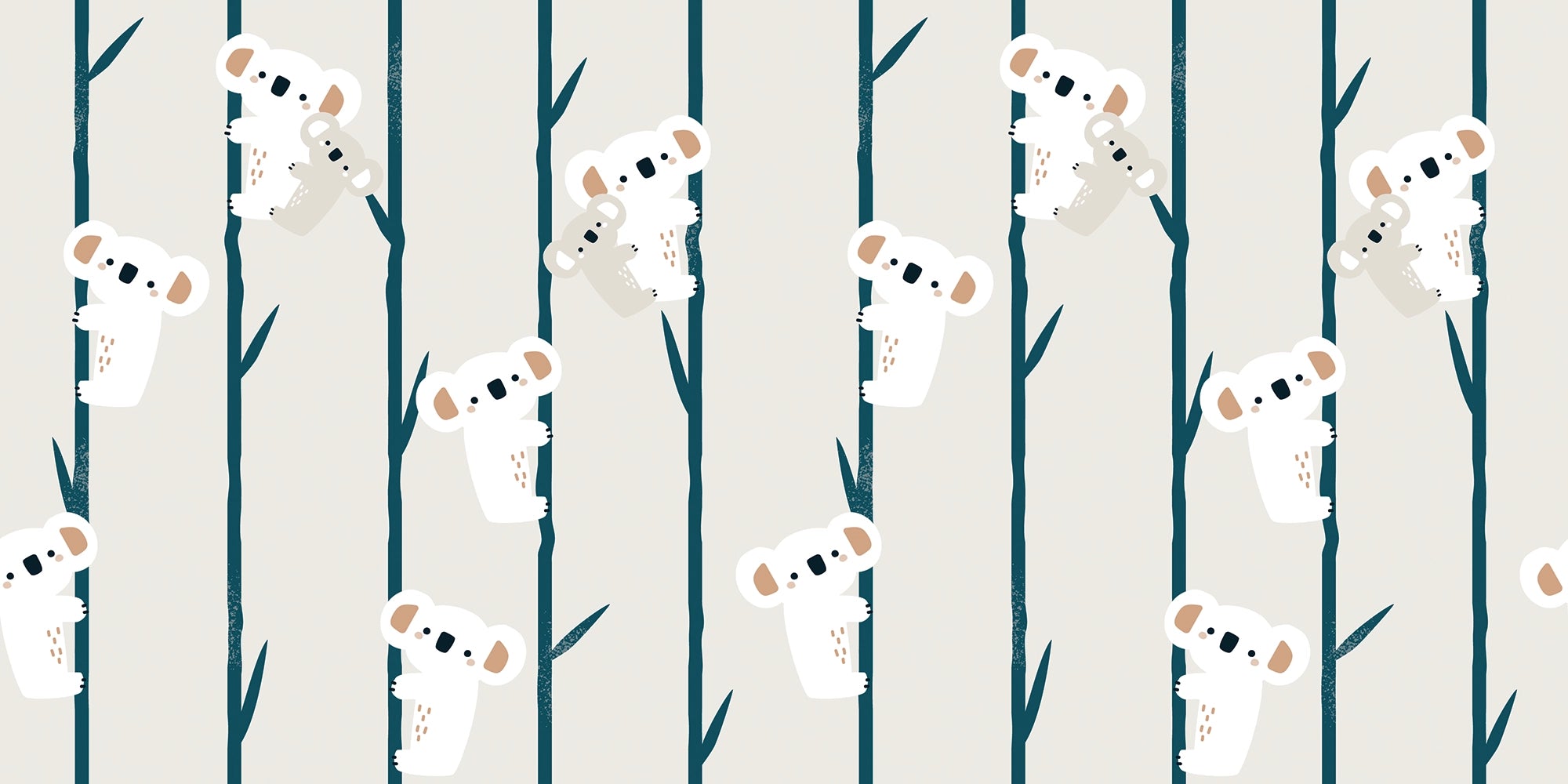 Koala Wallpaper for Children's Room 