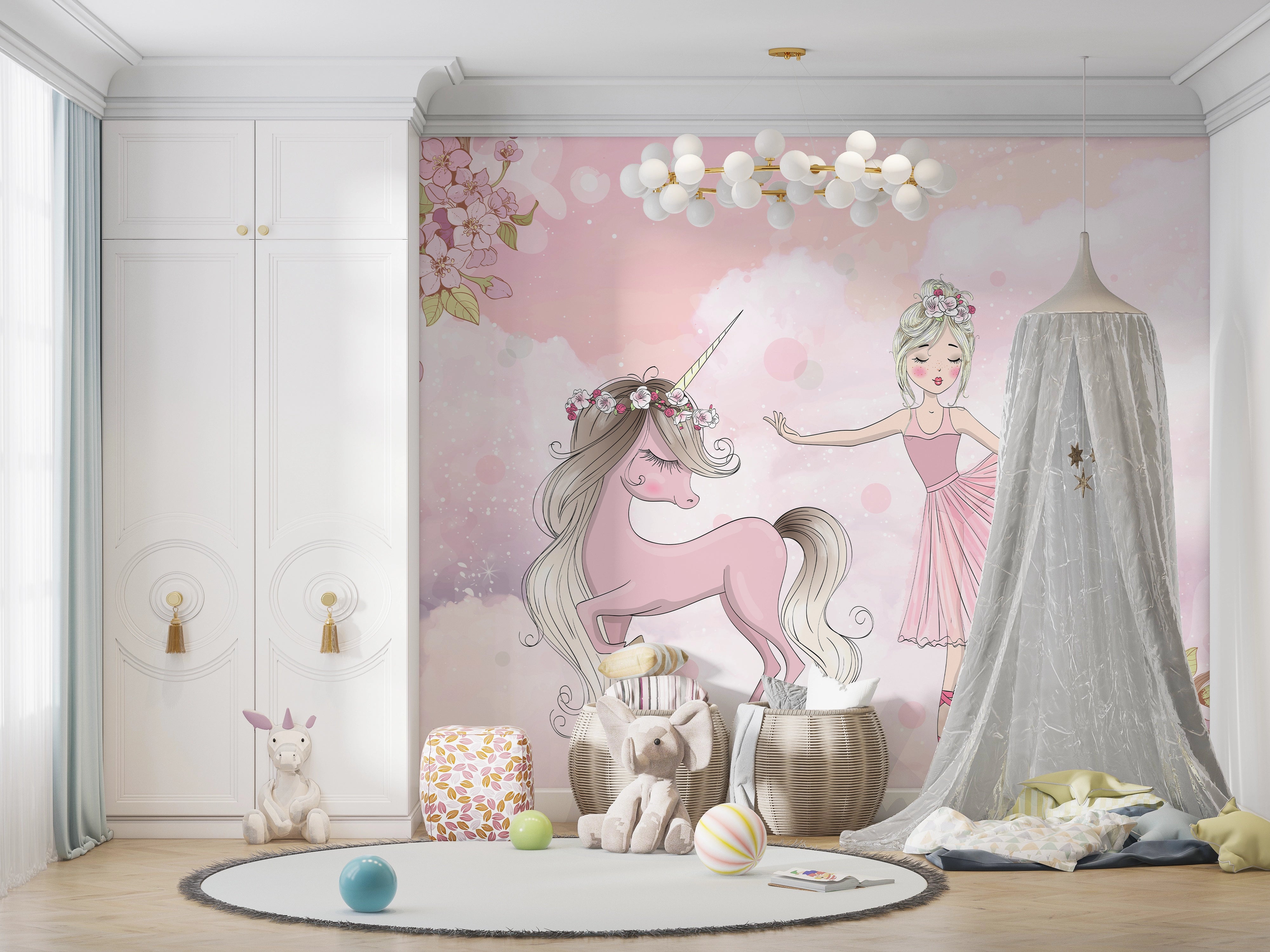 Custom wallpaper enchanted ballerina