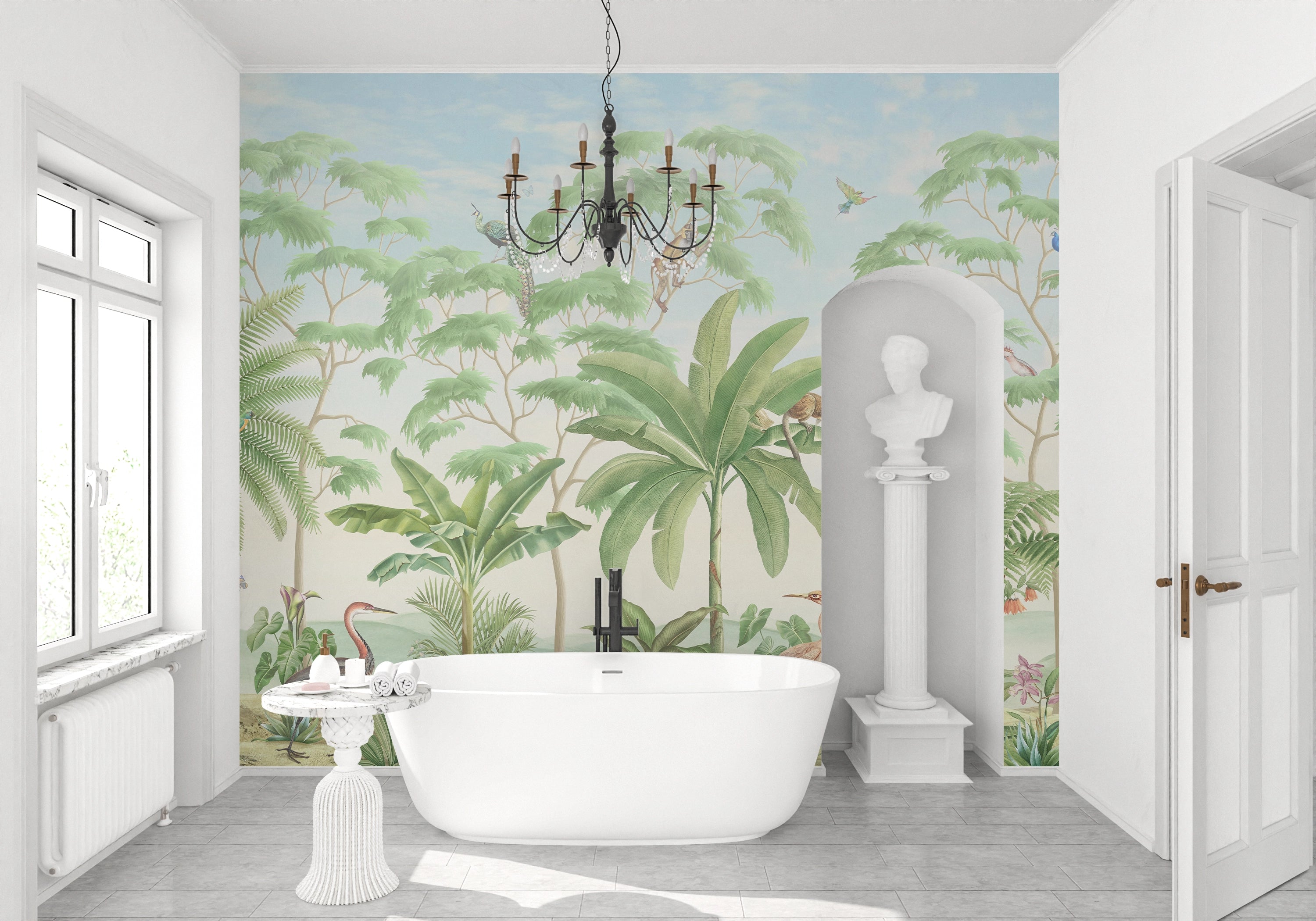 Tropical Jungle Wall Tapestry